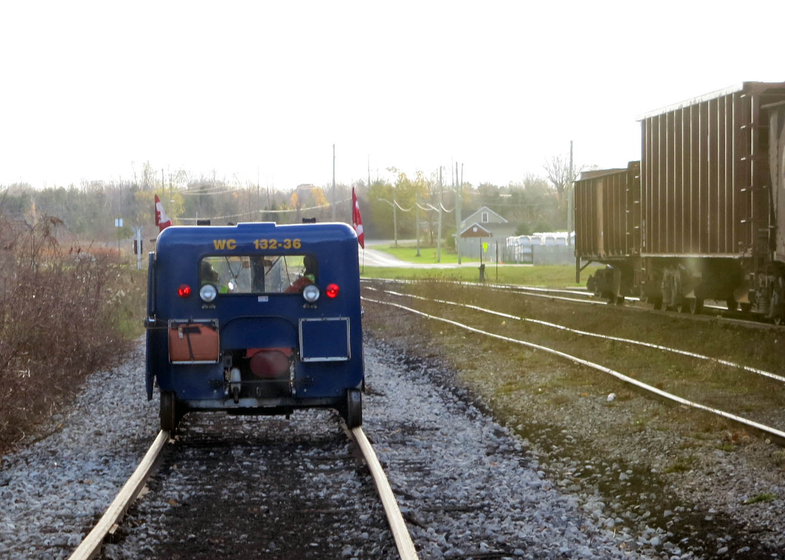 Following John Brown out of Goderich 11 Nov 2016